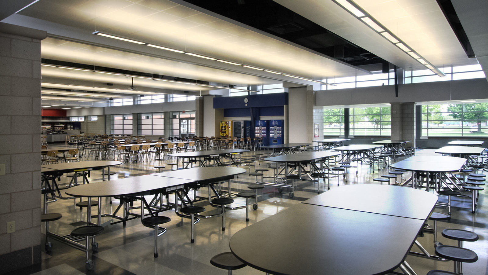 Tremper High School Cafeteria Remodeling Partners in Design Architects